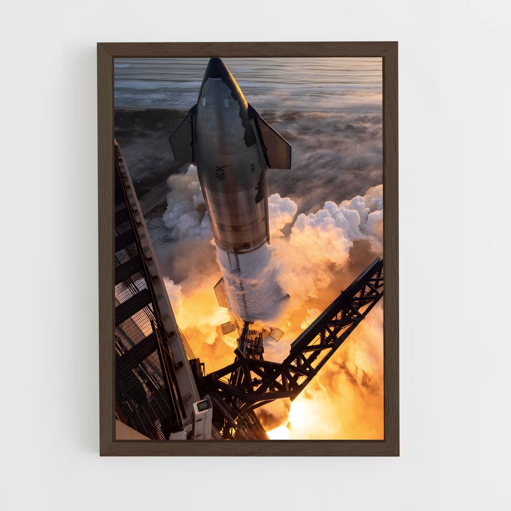 Poster Bleu origin captivant – affiche Missions spatiales (vue 5)